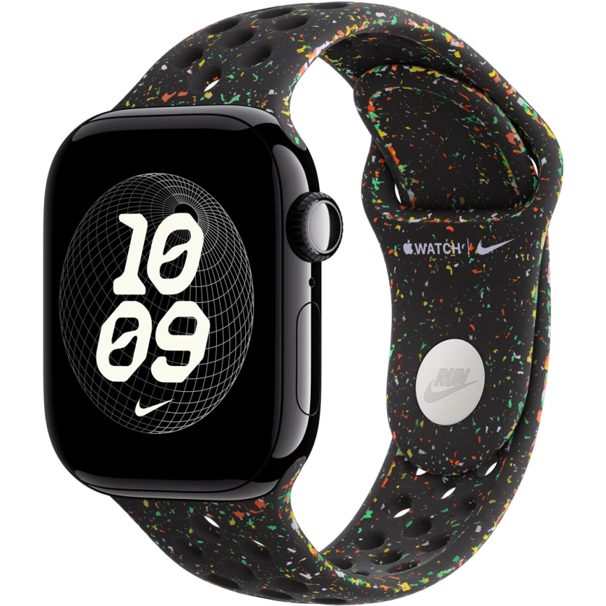 Ремешок Apple Watch 42mm Midnight Black Nike Sport Band S/M (MGAE4FE/A) фото 3