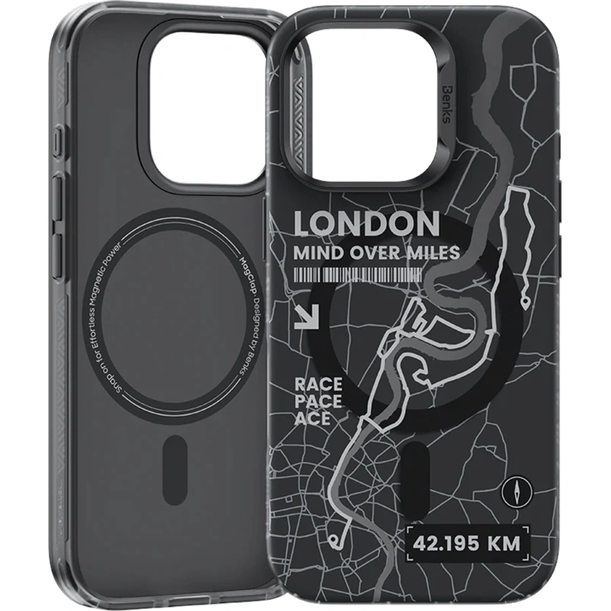Чехол Benks Magnetic City Case with MagSafe для iPhone 16 Pro London фото 2