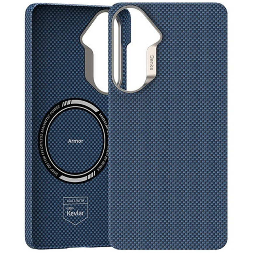 Чехол Benks ArmorTint Kevlar для Samsung Galaxy S26 Plus Blue фото 2