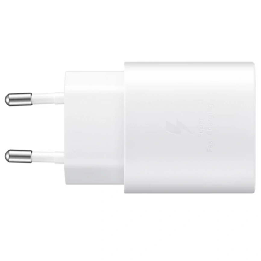 Сетевое зарядное устройство Samsung 25W USB-C EP-TA800 White фото 5