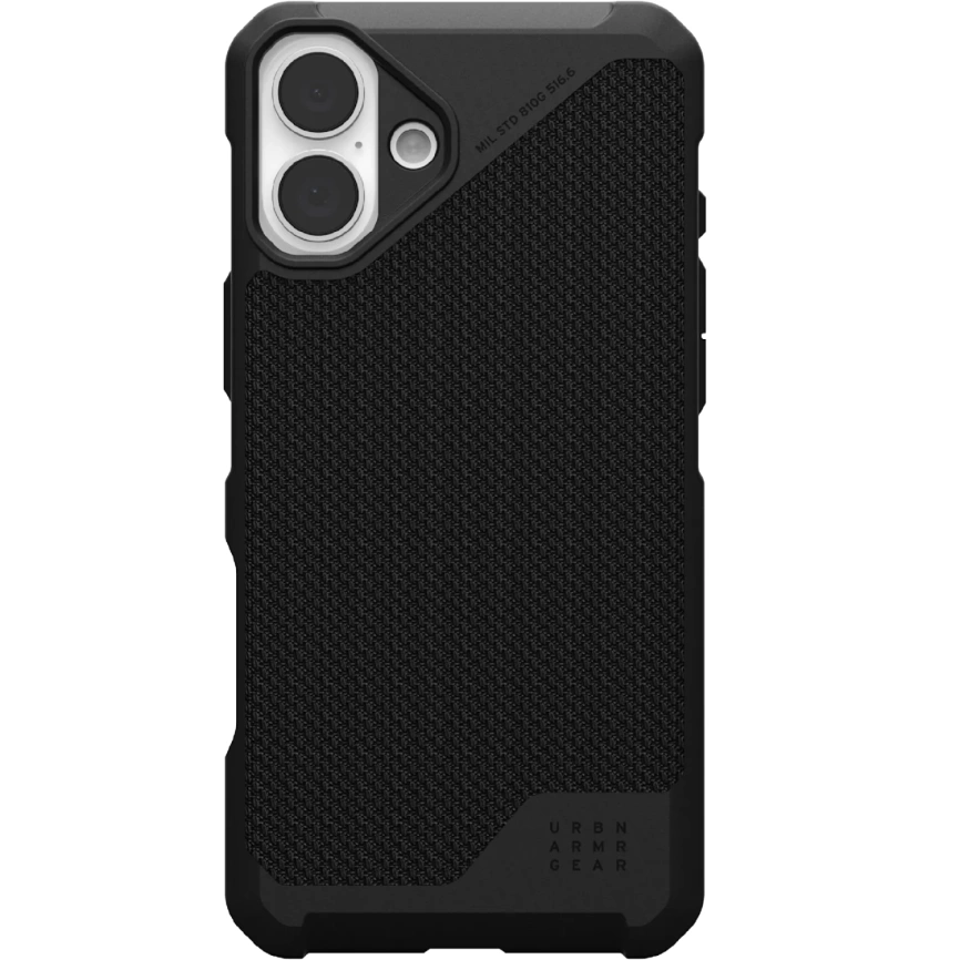 Чехол UAG MagSafe Metropolis LT Kevlar для iPhone 16 Plus Black фото 1