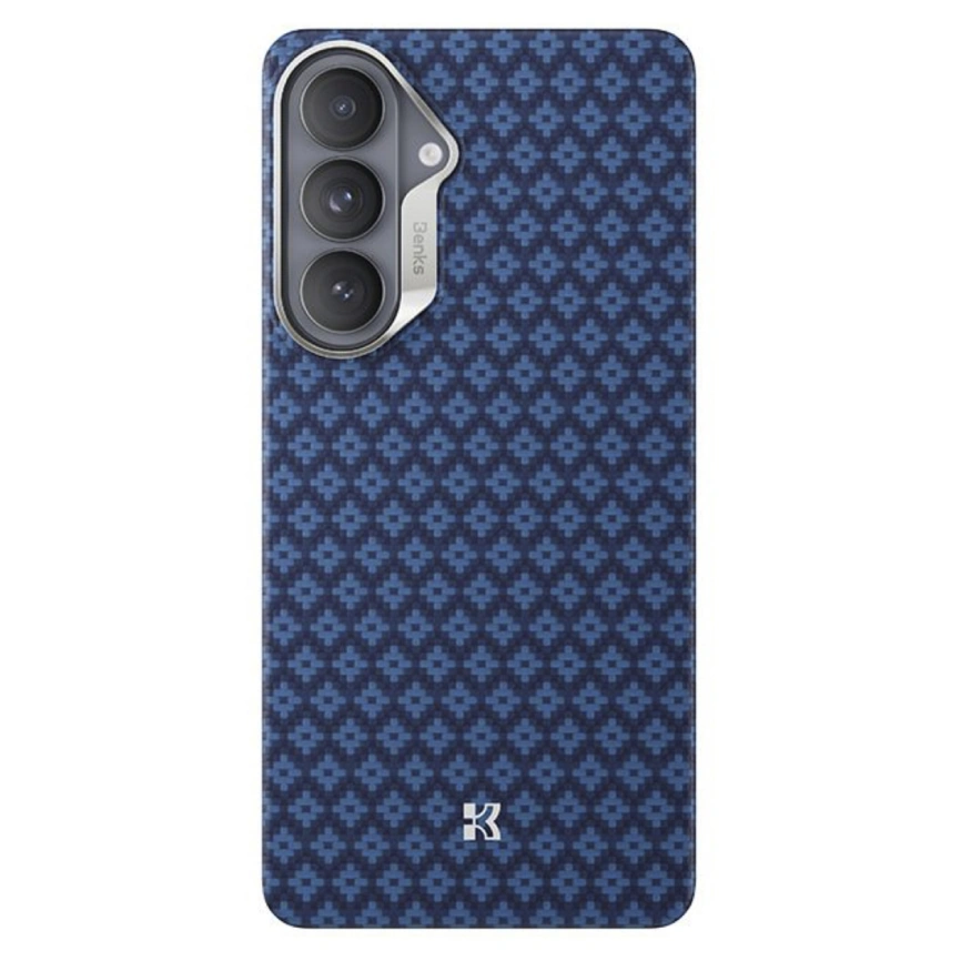 Чехол Benks ArmorGrid ArmorAir Kevlar для Samsung Galaxy S26 Plus Blue фото 2