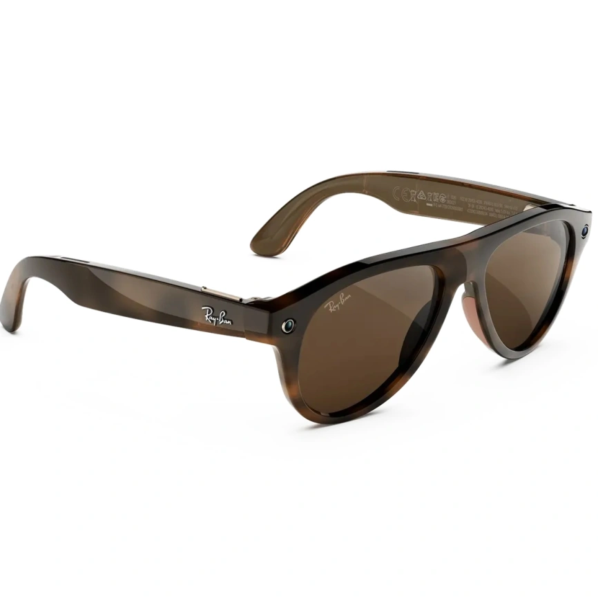 Умные очки Ray-Ban Aviator (Gen 3) Havana Standard Transitions Brown фото 5