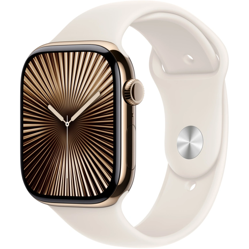 Ремешок Apple Watch 46mm Starlight Sport Band S/M фото 2