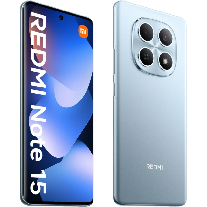 Смартфон Xiaomi Redmi Note 15 4G 12/256Gb Glacier Blue Global Version фото 3