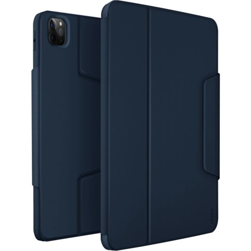 Чехол Uniq Rovus Magnetic для iPad Pro 11 (2022/21) / Air 10.9 (2022/20) Blue фото 4