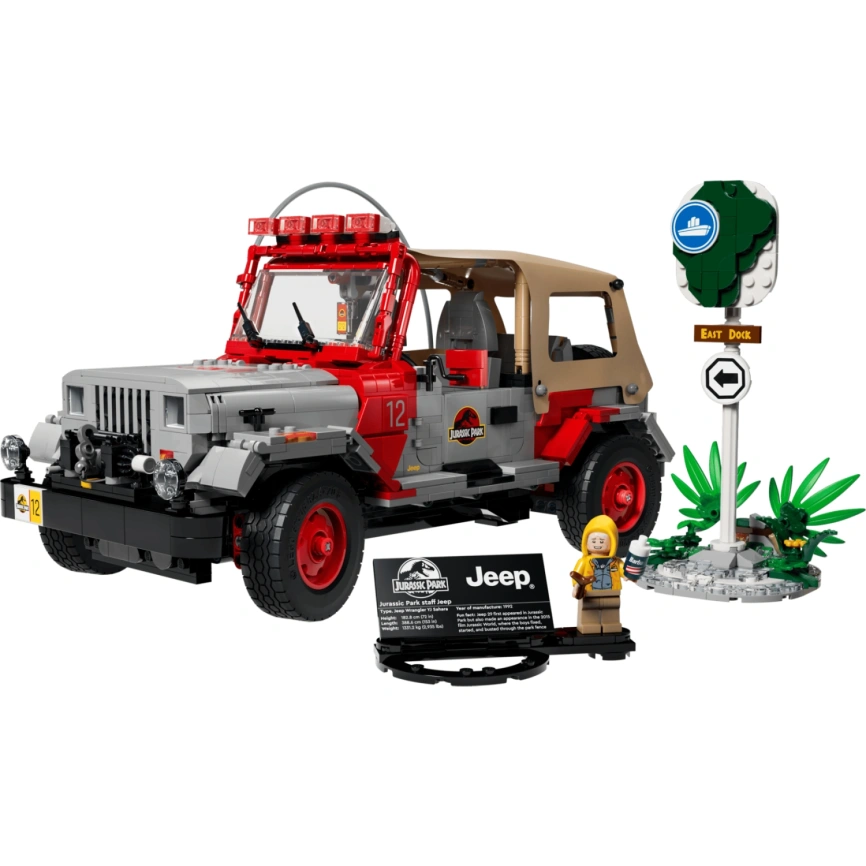 Конструктор LEGO Jurassic World Jeep Wrangler 77984 фото 2