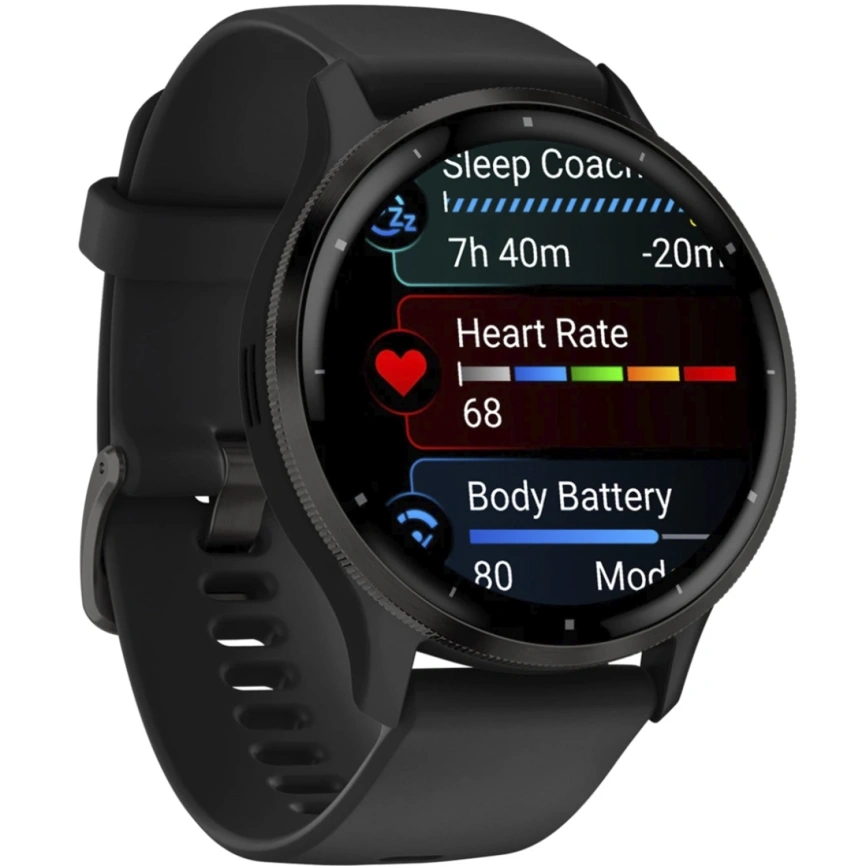 Умные часы Garmin Venu 3 (010-02784-01) 45mm Slate фото 4