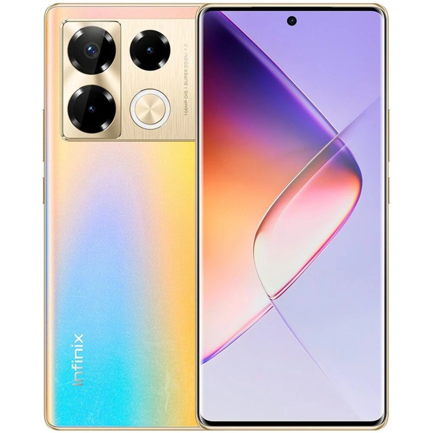 Смартфон Infinix Note 40 Pro 8/256Gb Titan Gold фото 1