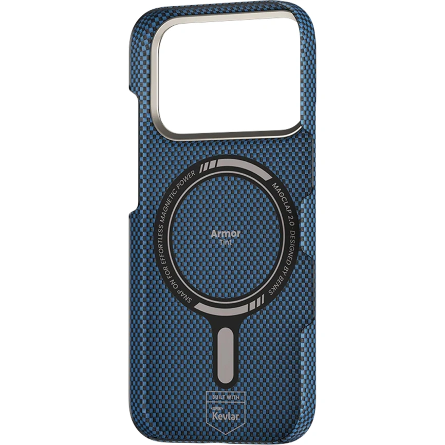 Чехол Benks ArmorTint Case built with Kevlar для iPhone 17 Pro Max StarLight Blue фото 6