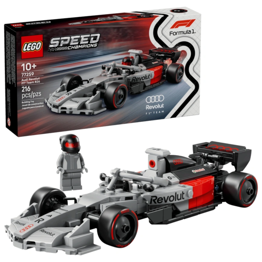 Конструктор LEGO Speed Champions Audi Revolut F1 Team R26 Race Car 77259 фото 1