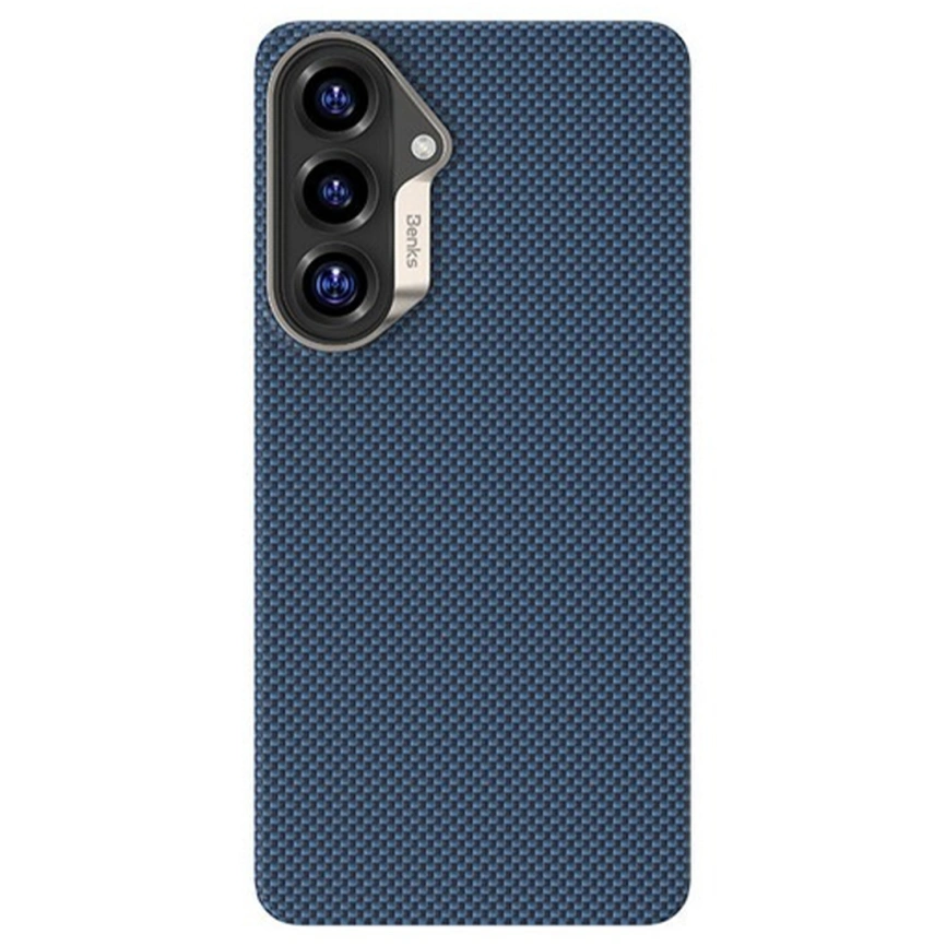 Чехол Benks ArmorTint Kevlar для Samsung Galaxy S26 Blue фото 3