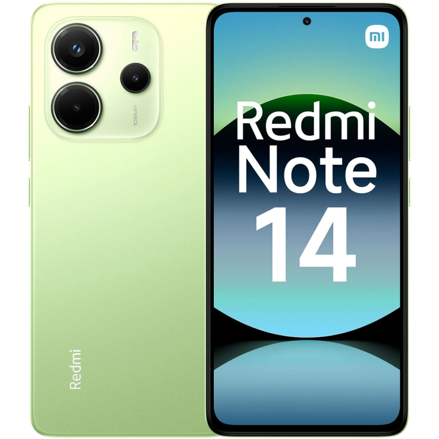 Смартфон Xiaomi Redmi Note 14 4G 6/128Gb (NFC) Lime Green EAC фото 5
