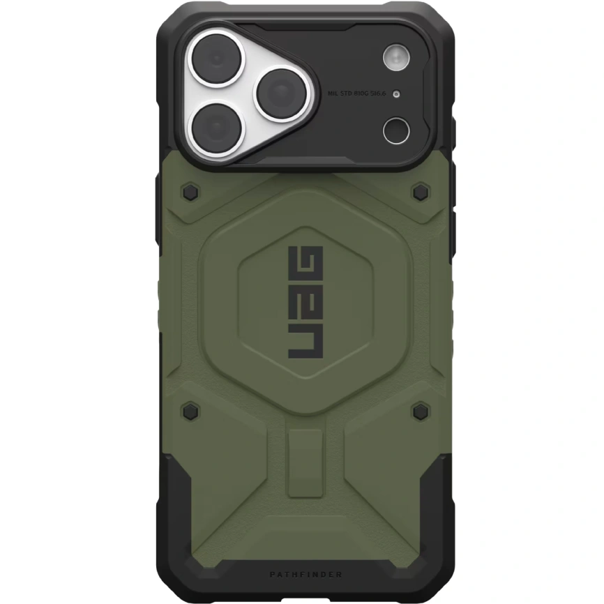 Чехол UAG MagSafe Pathfinder для iPhone 18 Pro Olive Drab (114583117272) фото 1