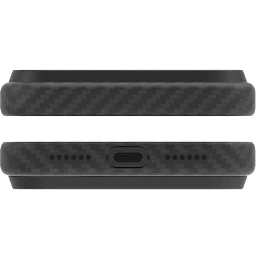 Чехол Aulumu A17 Aramid Fiber Case with MagSafe для iPhone 17 Pro Max Black фото 4