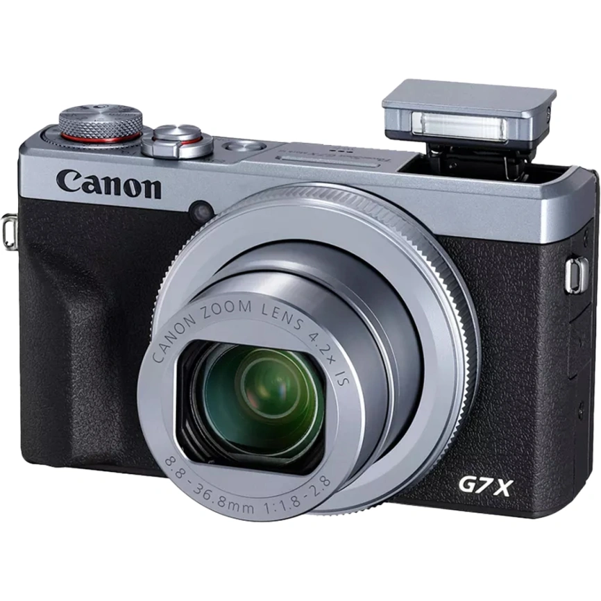 Компактный фотоаппарат Canon PowerShot G7X Mark III Silver фото 8