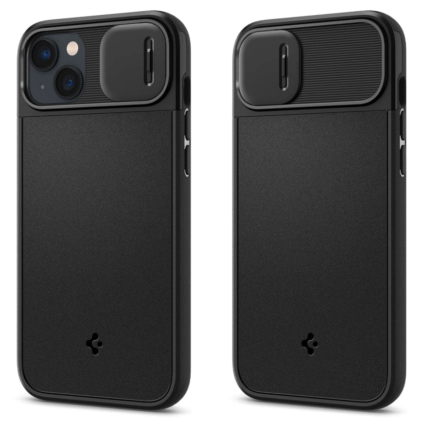 Чехол Spigen Optik Armor MagFit e для iPhone 14 Plus (ACS04923) Black фото 1