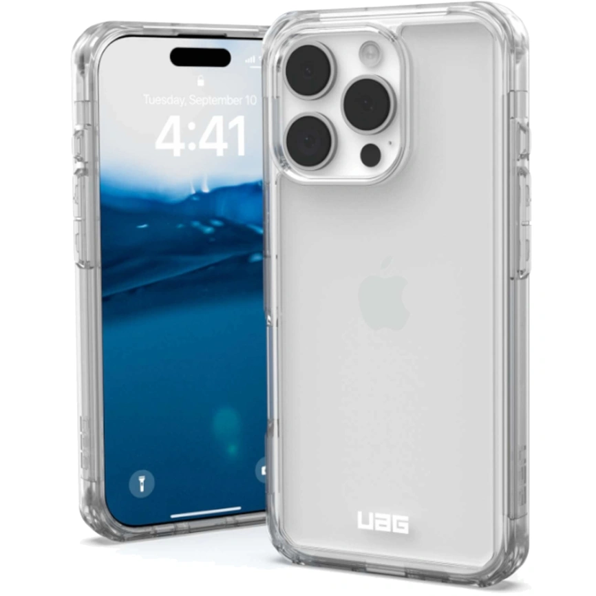 Чехол UAG Plyo для iPhone 16 Pro Max Ice фото 1