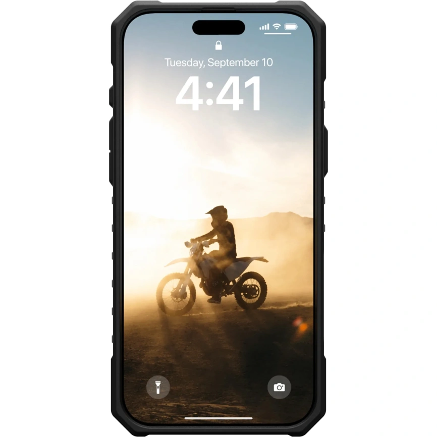 Чехол UAG MagSafe Pathfinder Clear для iPhone 16 Pro Ash/Black фото 2