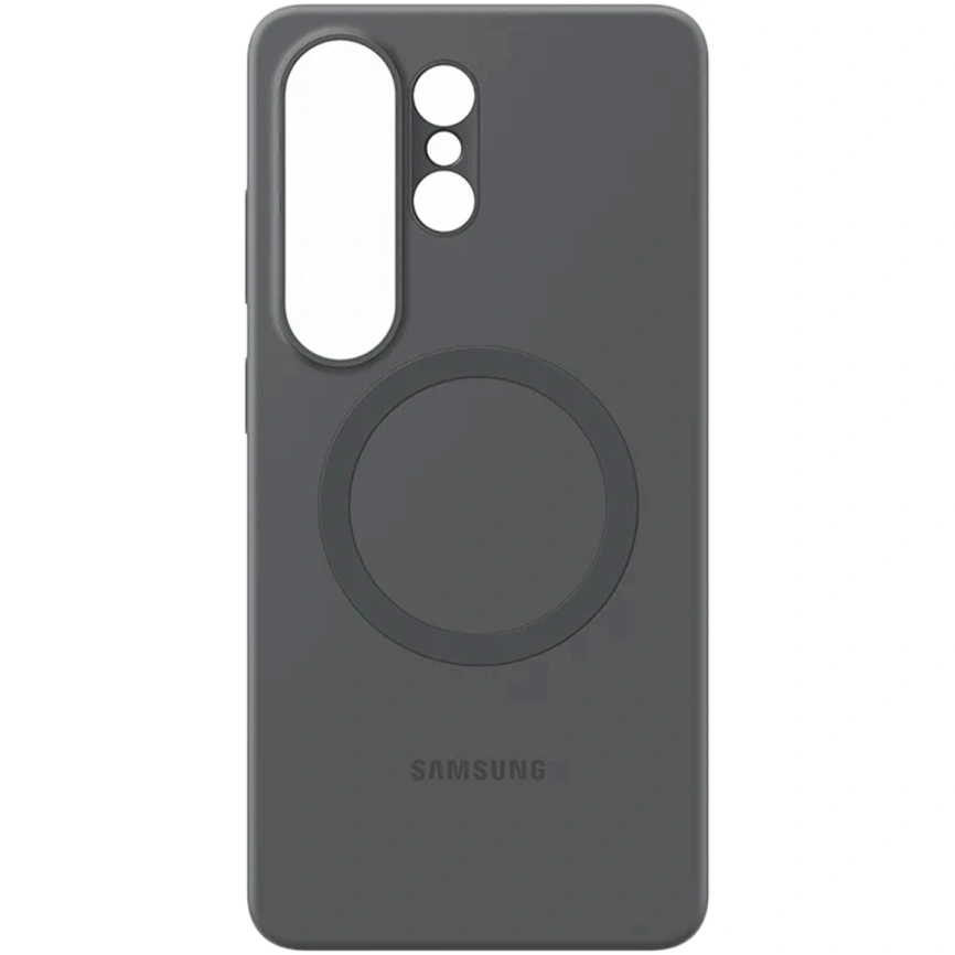 Чехол Samsung Silicone Magnet Case для Samsung Galaxy S26 Ultra Black фото 4
