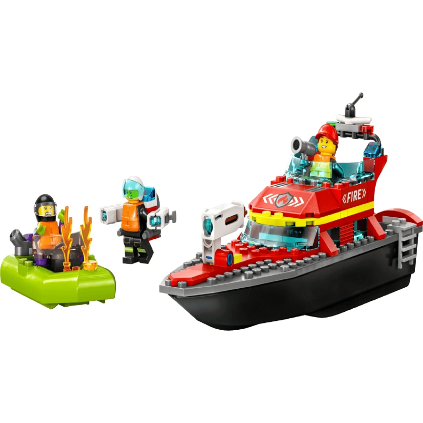 Конструктор LEGO City Fire Rescue Boat 60373 фото 1
