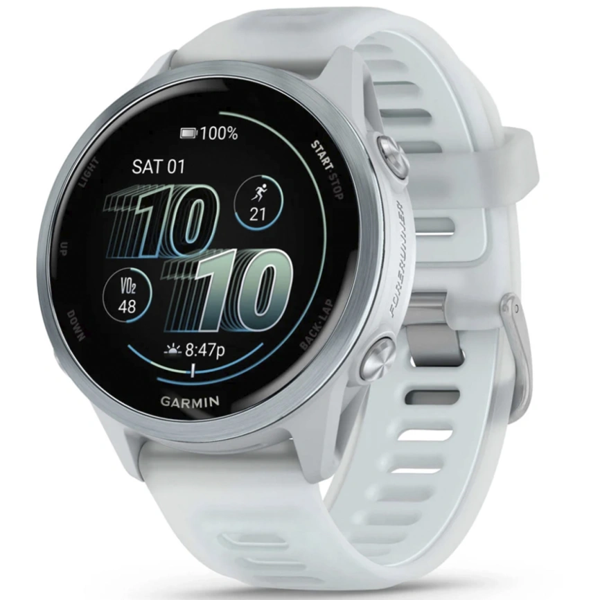 Умные часы Garmin Forerunner 570 42mm (010-02970-01) Cloud Blue фото 1