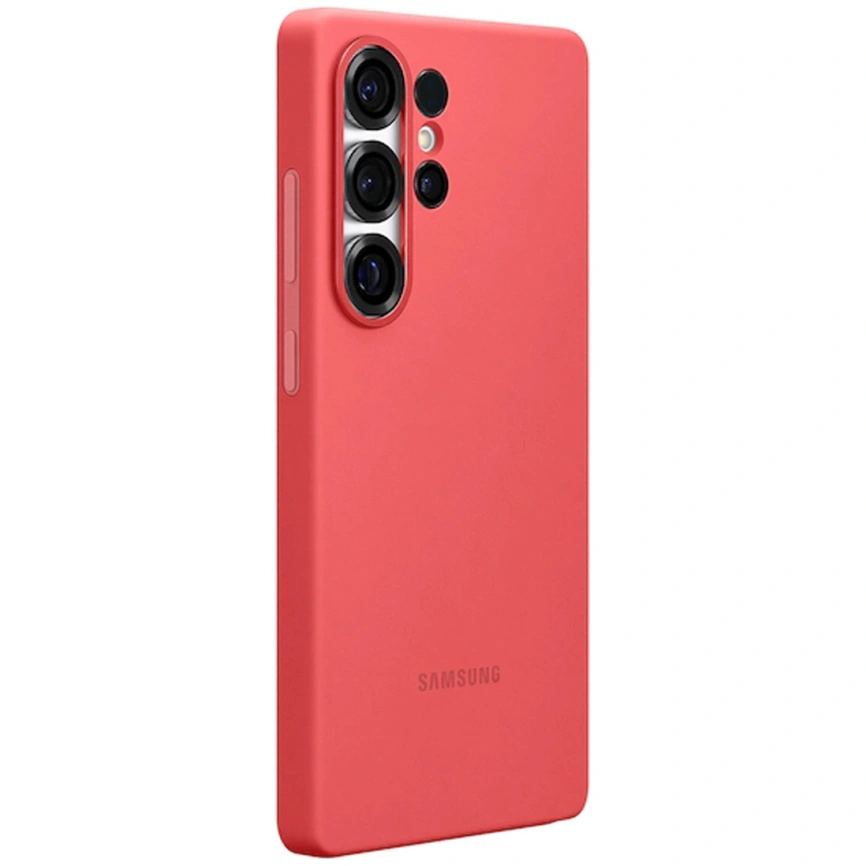 Чехол Samsung Silicone Case для Galaxy S25 Ultra Red фото 2