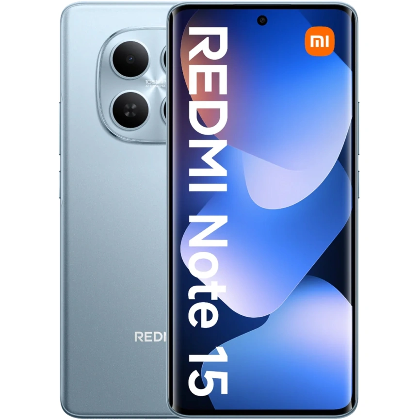 Смартфон Xiaomi Redmi Note 15 4G 12/256Gb Glacier Blue Global Version фото 1