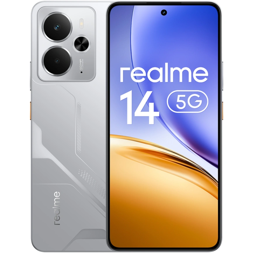 Смартфон Realme 14 5G 12/256Gb Silver фото 6