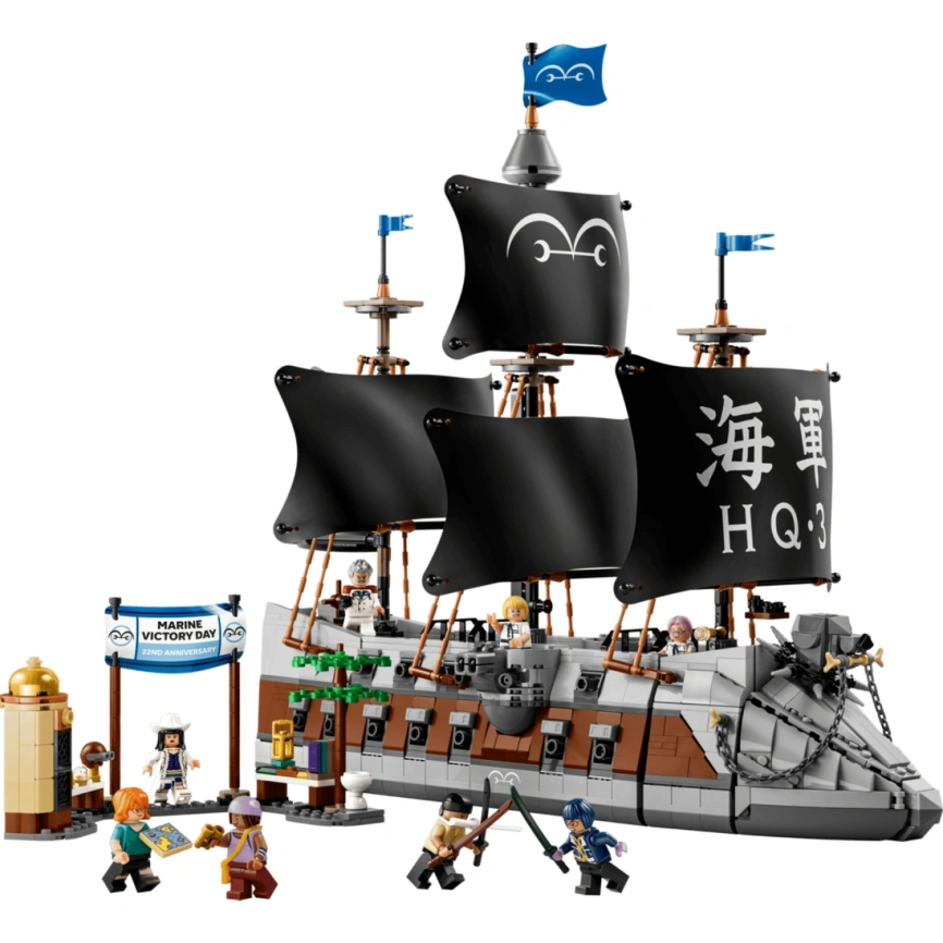 Конструктор LEGO One Piece Garp’s Marine Battleship 75646 фото 6