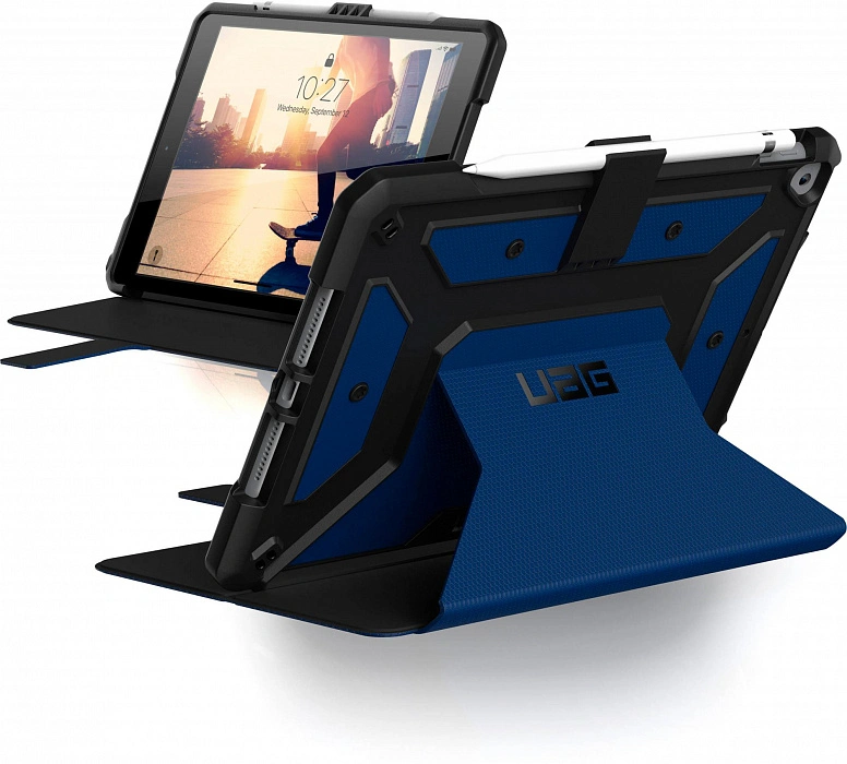 Чехол UAG Metropolis для iPad 10.2 2021 (121916115050) Cobalt фото 3