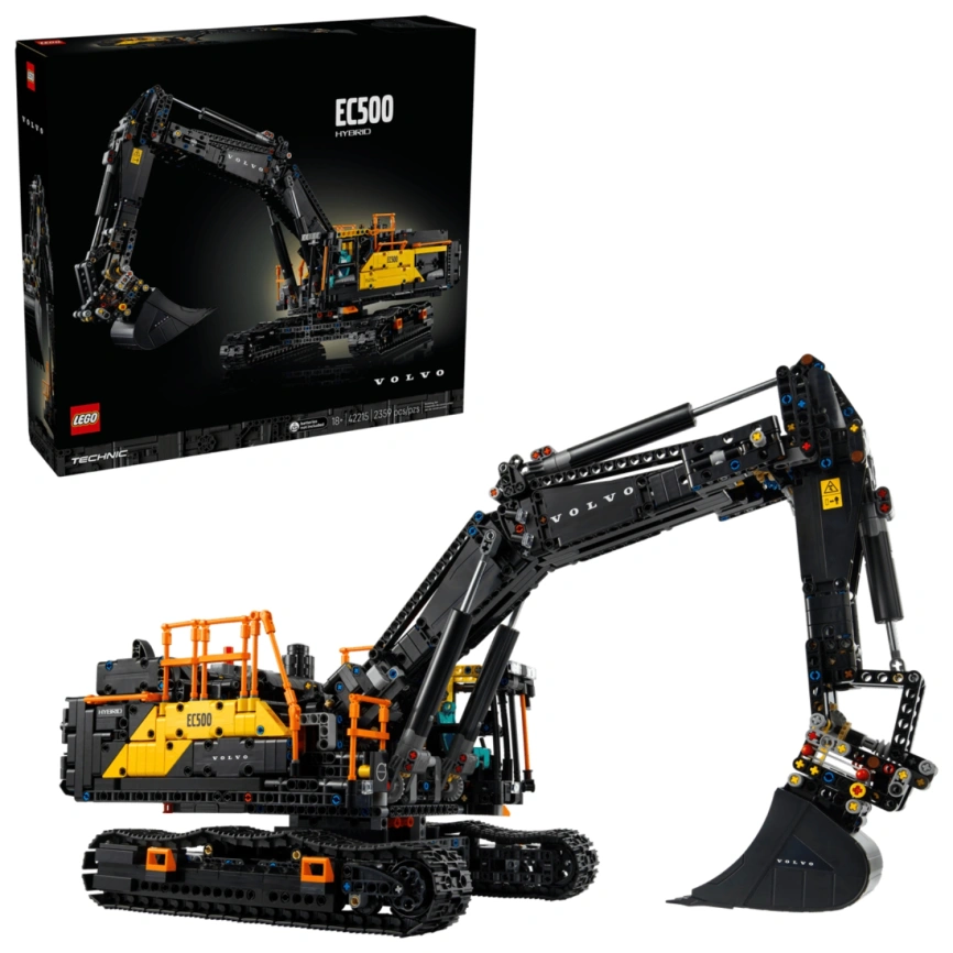 Конструктор LEGO Technic Volvo EC500 Hybrid Excavator 42215 фото 1