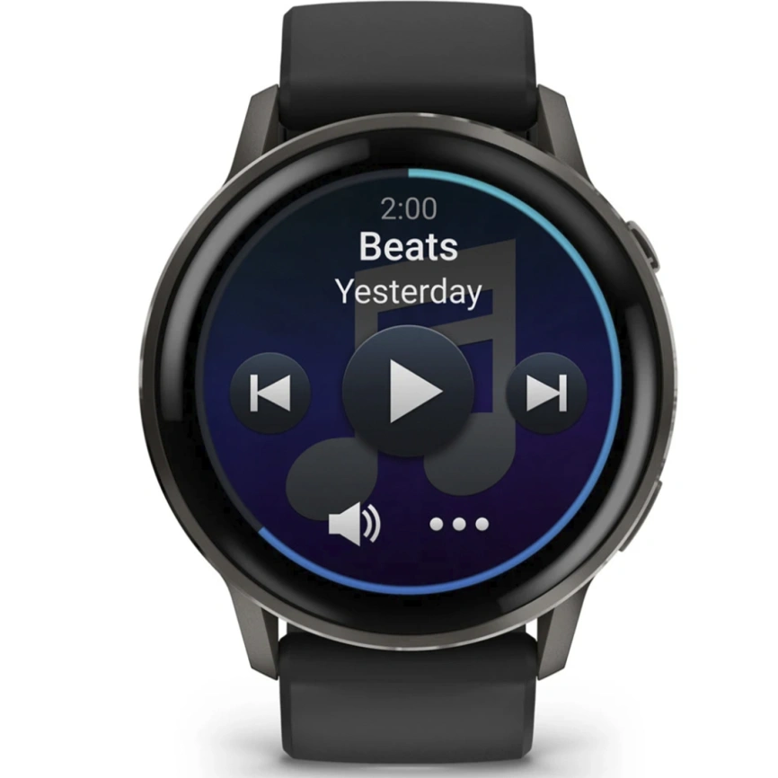 Смарт-часы Garmin Venu 4 45mm Slate Bezel With Black Silicone Band (010-03014-00) фото 7