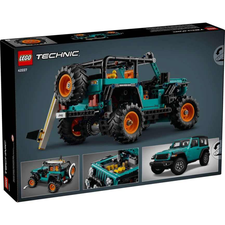 Конструктор LEGO Technic Jeep Wrangler Rubicon 42227 фото 8