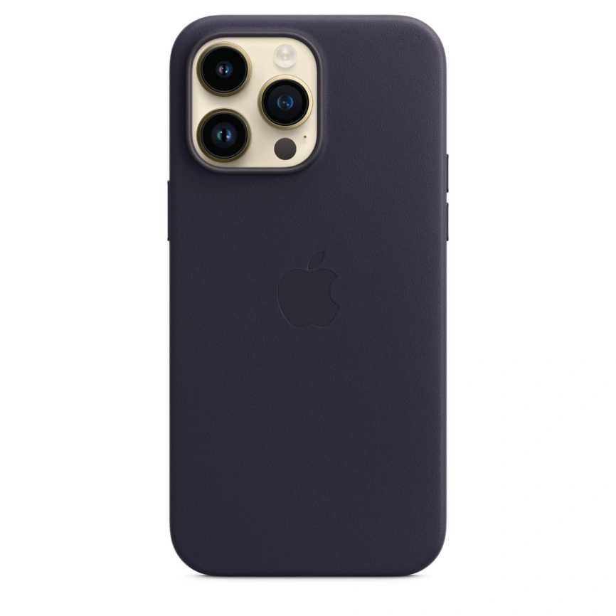Кожаный чехол Apple MagSafe для iPhone 14 Pro Max Ink фото 2