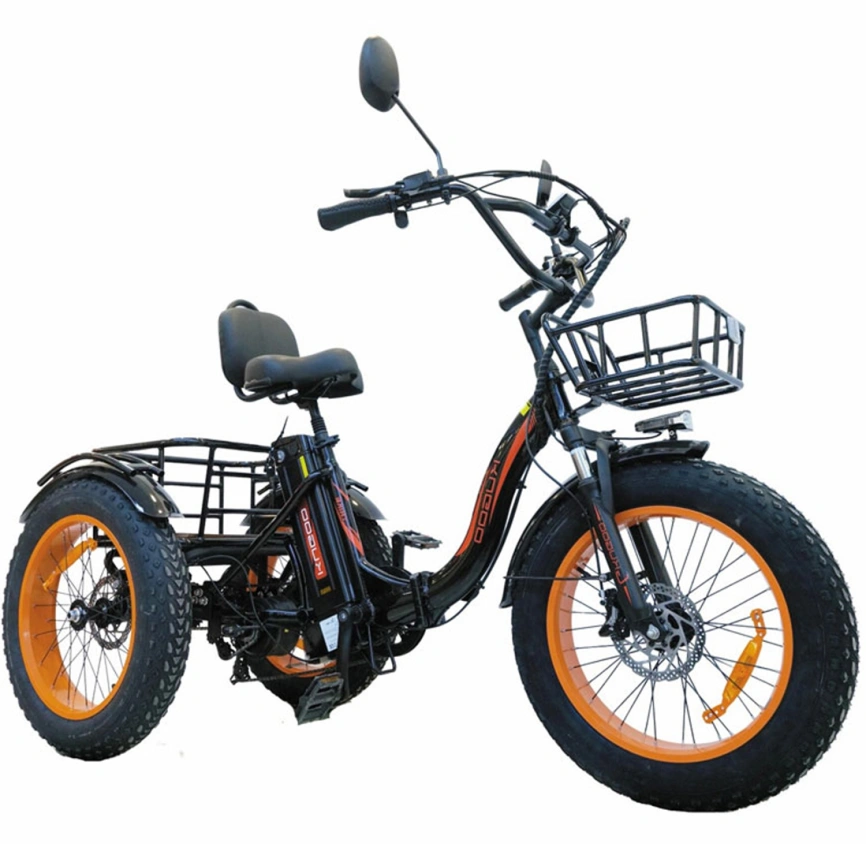 Электровелосипед Kugoo Kirin Trike Black фото 1