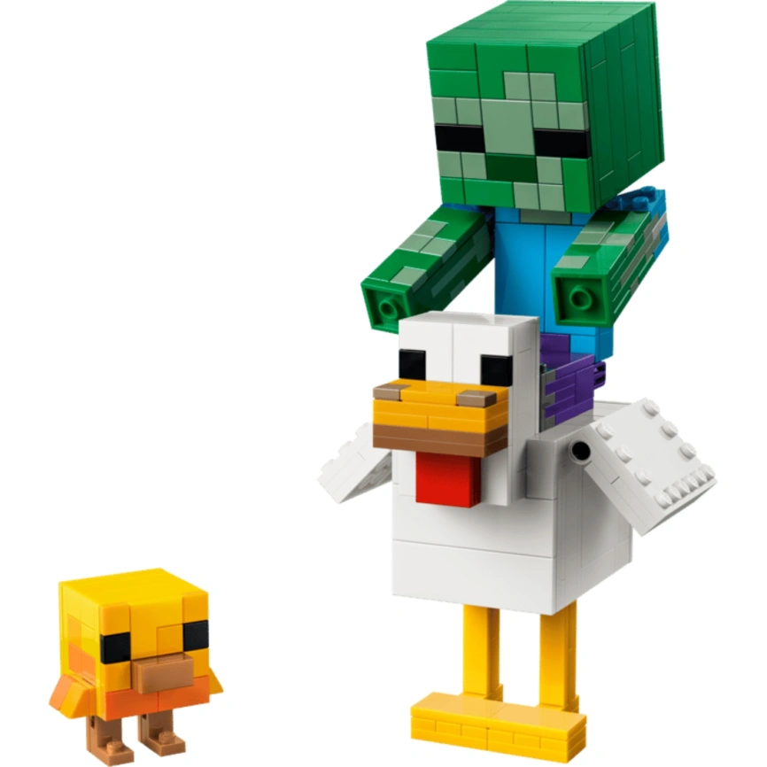 Конструктор LEGO Minecraft Chicken Jockey 21582 фото 2